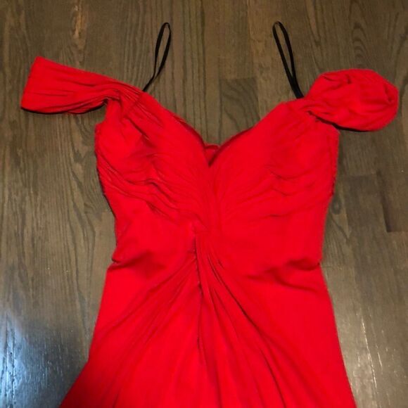 🎈SALE 🎈NWOT DAVID MEISTER Off the shoulder evening gown - Picture 9 of 9